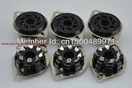 10PCS* bakelite 8pin tube socket for KT88，6550，6N8，6SL7，6SN7