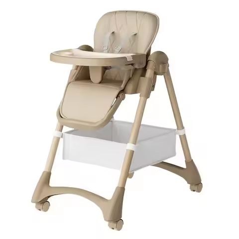 High Chair Foldable Portable Multifunctional Feeding Se-at Tod-dler Dining Chair Infant Learning