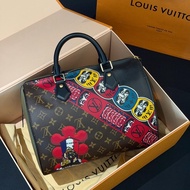 LV山本寬齋老花speedy30限定收藏款手提包