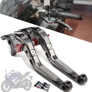 Big sale Motorcycle CNC Telescopic Folding Brake Clutch Handle Lever Horn For Yamaha for MT-07 for M