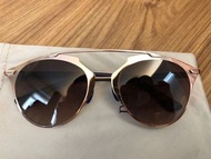 Dior 同款金屬貓眼漸層飛行太陽眼鏡