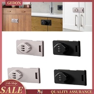 [Gedon] Cabinet Door Lock File Cabinet Lock with Screws Household Cupboard Drawer Lock