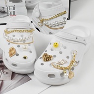 READY STOCK Crocs DIY Shoes Accessories 1beg charm Shoe Decoration croc button shoe button