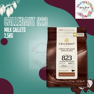 Callebaut 823 Milk Chocolate Callets (2.5kg)