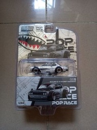 poprace skyline gtr v8 drift hakosuka 1/64 1:64 no 005 合金車 車仔 模型車 賽車 跑車 全新未開封 絕版 罕有 收藏 珍藏
