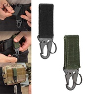 GUOOL Duty Belt Keepers with Key Holder Adjustment Strap Loop Carabiner Clip