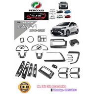 Myvi 2022 Perodua myvi gen3 2018-2022 carbon fiber steering wheel frame cover accessories myvi Inter