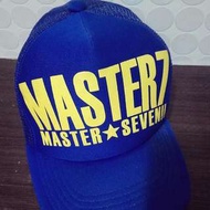 潮牌 master7 網帽 帽子