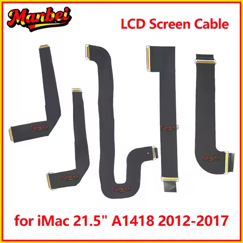 New 2K 4K LCD Screen Display Cable For iMac 21.5" A1418 2012 2013 2014 2015 2017 Year