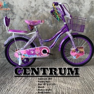 Sepeda Anak Cewek Mini Roda 4 Ring 18 Centrum 
