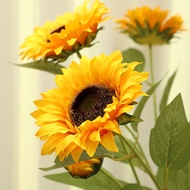 【In stock】Sunflowers Silk Flower Decoration Simulated Artificial Decorative Flowers
