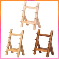 [Kloware2] Knife Organizer Rack Kitchen Knife Holder Knife Display Case Wood Knife Display