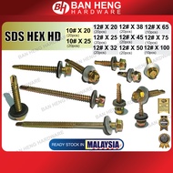Per Box Sds Hex Hd / Hex Self Drilling Screw Skru Atap Bumbung skru ikat bumbung with washer awning