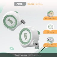 Deli Tape Measure/ Meteran Tukang 3-5M ABS Kunci Manual H810X