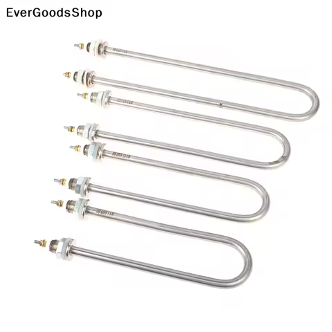 New 1PC U Type 220V Electric Heat Pipe U-shape Heating Element U Type Tube Heating Tube 1KW/1.5KW/2K