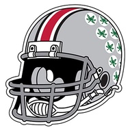 Craftique Ohio State University Decals (Helmet (OhioST) (4 in, 6 in), 6 in)