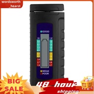 Battery Tester /7 Digital Display 1.5V Button Battery 9V 6F22 Voltage Measurement Dry Battery Tester
