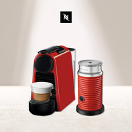 Nespresso Essenza Mini 奶泡機組合｜寶石紅 (奶泡機可選色)