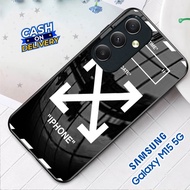 Softcase Glass Kaca SAMSUNG M15 (5G) - Case Handphone SAMSUNG M15 (5G) [T51]