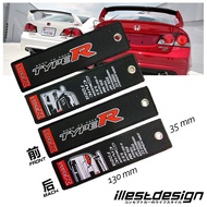Honda Car Key tag : Honda Civic FD2R Accord CL7R Euro R FK8R FN2R FK2R EP3 EK9R CL9S ASIMO
