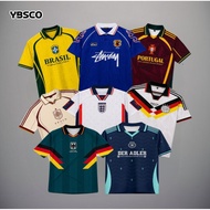 2026 WORLD CUP VINTAGE RETRO JERSEY VINTAGE PORTUGAL RETRO JERSEY/ RETRO JERSEY/ FULLPRINTING JERSEY
