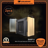COUGAR DUST 2 The Portable and Powerful Mini-ITX Case Military Style