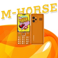 โทรศัพท์ มือถือปุ่มกด 3G รุ่นใหม่ m-horse HaHa ราคาถูก  แบตอึด เสียงดัง จอสี ปุ่มกดใหญ่ เมนูภาษาไทย 
