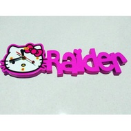 Character name clock,/ name wall clock,/ name clock, wooden name clock,/ wall clock, unique clock, u