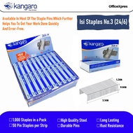 (20box) Isi Staples Besar / Isi Hekter / Anak Hekter / Anak Staples / Necis no.3 / Staples No. 3 (24