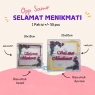 Samir Opp Plastic Enjoy 18x18 20x20 Contents 50 Pcs