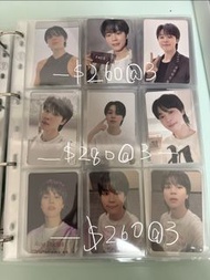BTS Jimin小卡