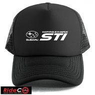 [KFAS Clothing Store] rideco cap subaru impreza wrx sti trending hat mesh trucker snapback car vehicle
