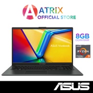 【Free MS Office】ASUS Vivobook Go 15 | E1504FA-NJ255W | 15.6" FHD | Ryzen 3 7320U | 8GB RAM | 512GB S