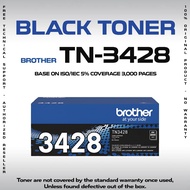Brother Genuine TN-3428 Black Toner For HL-L5100DN HL-L6200DW DCP-L5600DN MFC-L5900DW MFC-L6900DW