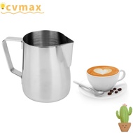 CYMX Stainless Steel Jug, 150ML Capacity Silver Milk Frothing Pitcher, Latte Art Stainless Steel Thi