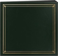 Pioneer Photo Albums 204-Pocket Post Bound Leatherette Cover Photo Album for 4 by 6-Inch Prints, Hun