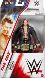 ☆阿Su倉庫☆WWE摔角 The Miz Greatest Hits Elite 人氣巨星精華版人偶附大衣及旋轉冠軍腰帶