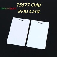 [linshgjkuS] 1/3/5Pcs Copy Rewritable Duplicate 125Khz RFID T5577 Writable Thi Card RFID T5577 nk Ca