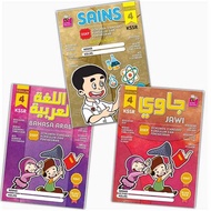 Pakej Buku Aktiviti Tahun 4 KSSR (Jawi, Bahasa Arab, & Sains)