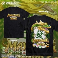 DNRS Mahjong Ways 2 PG Soft T-Shirt - Mahyong Zeus Pragmatic Play Distro Shirt - 30s Combed Cotton T