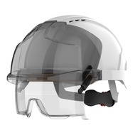 JSP EVOVISTAlens EN 397 Safety Helmet with Integrated B-rated Impact Protection Safety Eyewear Vente