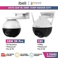 EZVIZ C8W Pro 2K / C8C 1080P (4mm/6mm) Pan & Tilt WiFi H.265 Outdoor Waterproof Security Camera
