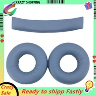 Replacement Leather Earpads & Headband Cover  WH-CH500 CH510 CH520 Comfortable Headphone Cushions Bl