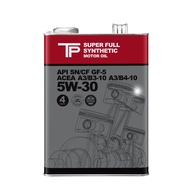 TP Motor Oil | Super 5W-30 | Full Synthetic | SN/CF GF-5 | 4 Liters