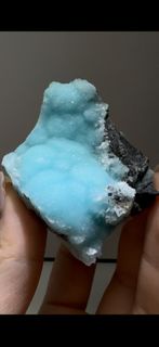 雲南藍文石 Yunnan blue aragonite