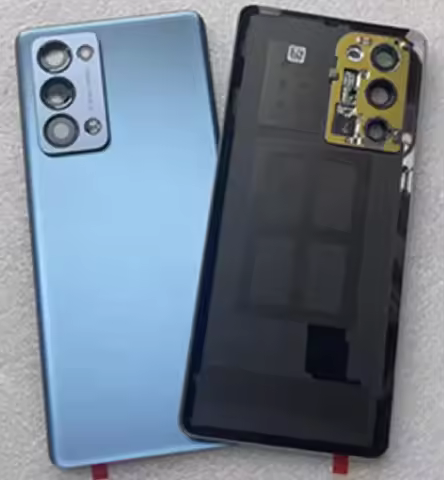 Original Back Glass for Oppo Reno 6 Pro Plus, Back Battery Cover, Rear Door Case For reno 6 pro+ Sna