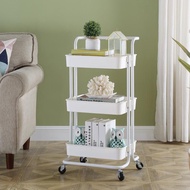 3-TIER TROLLEY 3-TIER TROLLEY RACK/ KITCHEN SALON RACK/ BEDROOM BATHROOM SALON TROLLEY/ DOCTOR'S TRO