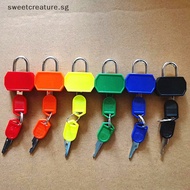 {SWEET} Color Casing Padlock Metal Mini Lock Copper Lock Luggage Anti-theft Lock Cupboard Drawer Suitcase Safety Small Padlock Kids Gift {sweetcreature}