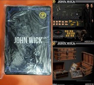 全新 Mezco One:12 殺神 John Wick Deluex Steel Box Edition 殺神 奇洛李維斯