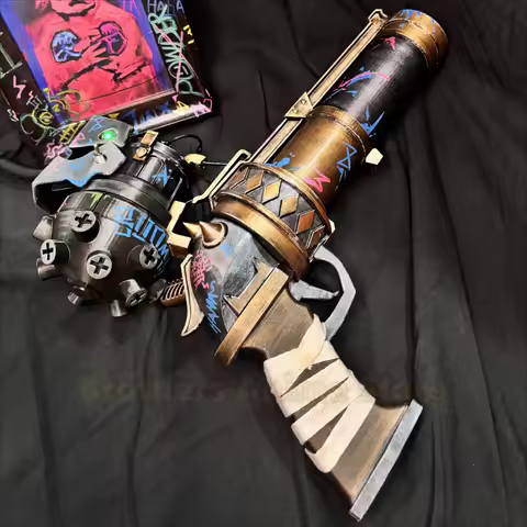 Spot War of Two Cities Jinx Revolver cosplay Fearless Contract Justice Props Ornaments